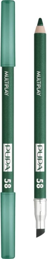 155x840-14 Pupa Milano Multiplay Oogpotlood - 58 Plastic Green - Image 1