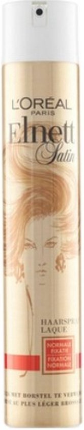 165x840-30 L’Oréal Paris Elnett Satin Normale Fixatie Haarlak haarspray - 400 ml - Image 1