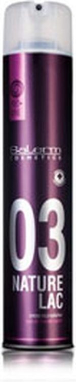 Haarspray voor stevige fixatie Nature Lac Salerm (650 ml) (650 ml) - Image 2