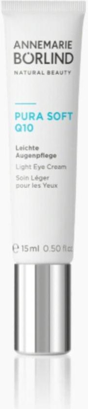 181x840-98 ANNEMARIE BÖRLIND EYE & LIP CARE PURA SOFT Q10 Light Eye Care (15 ml) - Light, Moisturizing Eye Care, Reduces Fine Lines and Prevents Eye Wrinkles, Vegan - Image 1