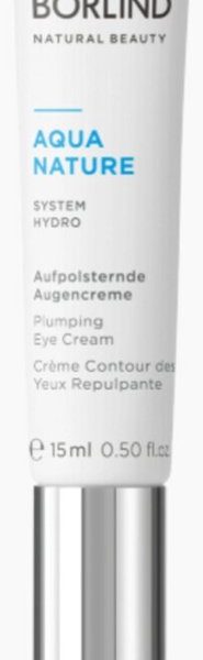ANNEMARIE BÃ–RLIND AQUANATURE SYSTEM HYDRO Plumping Eye Cream (15ml) - For Moisture-Poor Skin - Regenerating, Moisturizing, Plumping - Vegan