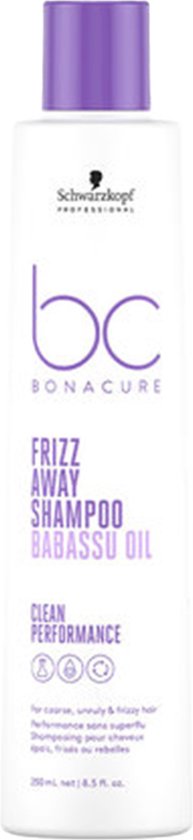 193x840-6 Schwarzkopf Bonacure Frizz Away Shampoo 250ml - Normale shampoo vrouwen - Voor Alle haartypes - Image 1