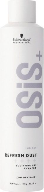 Schwarzkopf Professional OSiS+ Refresh Dust Dryshampoo - Droogshampoo vrouwen - Voor - 300 ml - Droogshampoo vrouwen - Voor