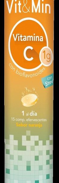Eladiet Vit Y Min Vitamina C 15 Comp Efervescentes