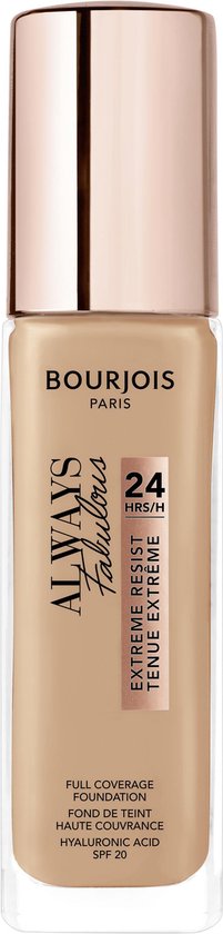 201x840-258 Bourjois Always Fabulous 24HRS Extreme Resist Foundation - 400 Beige Rose 30 ml - Image 1
