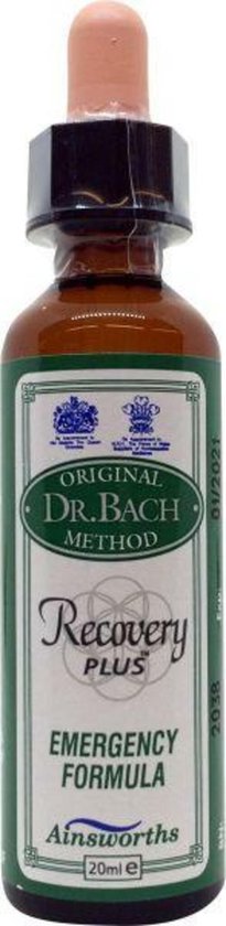 205x840-123 Ainsworths Recovery Emergency Remedy - 20 ml - Etherische Olie - Image 1