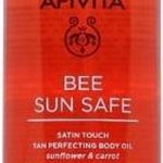 Apivita Satin Touch Tan Perfecting Body Oil SPF30