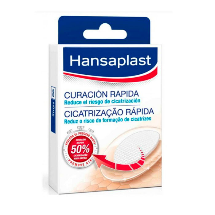 2112975_f955c8b38f3132acda776765044d5cf0 Hansaplast Rapid Healing Dressings 8Uts - Image 1