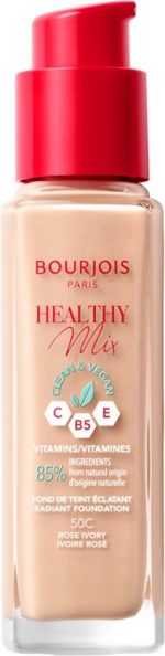Bourjois Healthy Mix Clean Vegan Foundation 050 Rose Ivory - Image 3