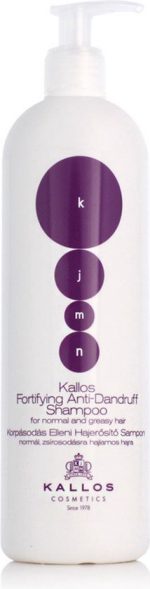 Kallos - KJMN Fortifying Anti Dandruff Shampoo ( Greasy Hair ) - 500ml - Image 2