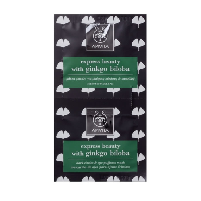 2162122_7903b3f34c465288cdbc5f1eb5596c85 Apivita Dark Circles And Eye puffiness Mask With Ginkgo Biloba 2x2ml - Image 1
