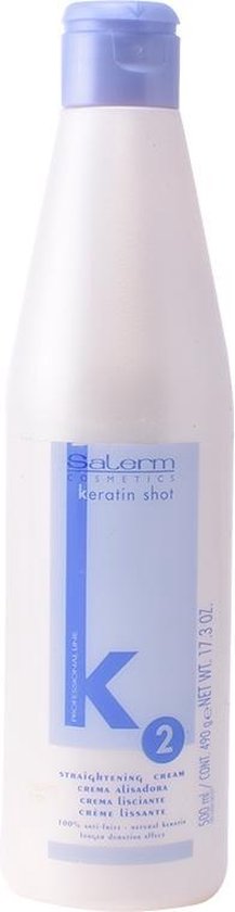 217x840-34 Conditioner Crème Keratin Shot Salerm (500 ml) - Image 1
