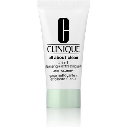 2249782_6acbf53fb73e03535074ed955ff37115 Clinique Gel Cleansers All About Clean 2 in 1 Cleansing exfoliating Jelly - Image 1
