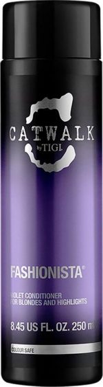 Conditioner for blond and tanned hair Catwalk Fashionista  Violet Conditioner