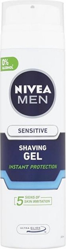 225x840-245 Nivea - Sensitive Shaving Gel 200 ml - 200ml - Image 1