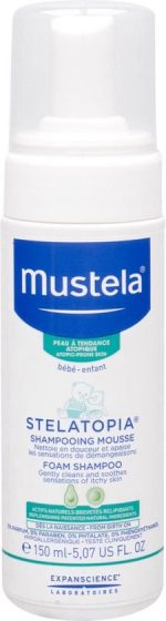 Shampoo Stelatopia Mustela Schuim Baby (150 ml)