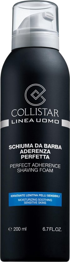 225x840-81 Collistar Man Perfect Adherence Shaving Foam Sensitive Skin - 200 ml - Scheerschuim - Image 1