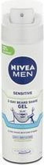 Nivea - Men Sensitive 3-Day Beard - Gel na holení - 200ml - Image 2