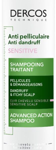 Vichy Dercos Anti-dadruff Sensitive Advanced Action Shampoo 200 Ml