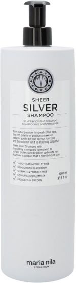 Maria Nila - Sheer Silver Shampoo 1000 ml - Image 3