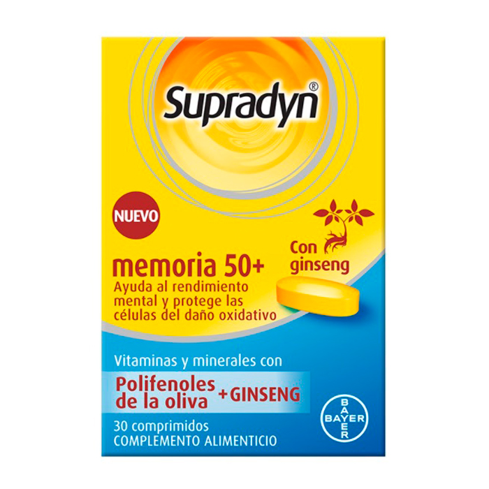 2271393_f0484fcdf08138bbdcc8daaaff3e5f7e Supradyn Memory 50+ 30 Tablets - Image 1