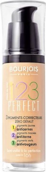 BOURJOIS 123 Perfect Foundation podk ad ujednolicaj cy 52 Vanilla 30ml - Image 4