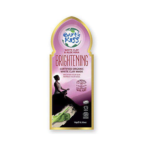 2328523_7c833e41039f7fc2811811c393305e34 Earth Kiss Brightening Certified Organic White Clay Mask 10ml - Image 1