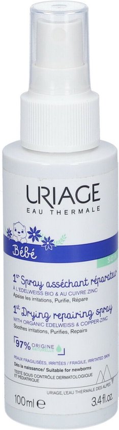 234x840-24 Uriage Baby 1st Drying Repairing Spray - Image 1