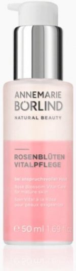 ANNEMARIE BÃ–RLIND ROSE BLOSSOM VITAL CARE (50ml) - For Demanding Skin - Counteracts Collagen Degradation - 2-Phase Anti-Aging Care for a More Youthful Radiance, Vegan