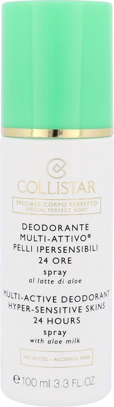 236x840-69 Collistar - Multi Active Deodorant Hyper Sensitive Skins 24 Hours - 100ml - Image 1