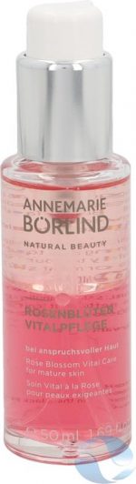 ANNEMARIE BÃ–RLIND ROSE BLOSSOM VITAL CARE (50ml) - For Demanding Skin - Counteracts Collagen Degradation - 2-Phase Anti-Aging Care for a More Youthful Radiance, Vegan - Image 2