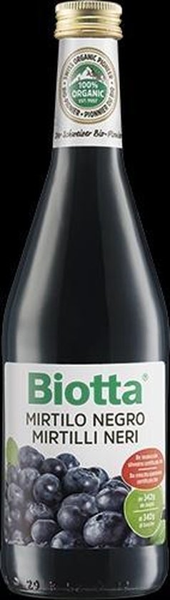 238x840-105 Bioforce Biotta Jugo Mirtilos Negros 500ml - Image 1
