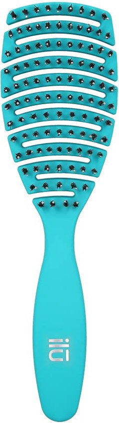 238x840-116 Ontwar Haarborstel Ilū Flexible Vent Blauw (1 Stuks) - Image 1
