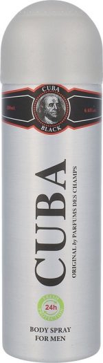CUBA Black by Fragluxe 195 ml - Body Spray