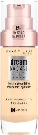 Maybelline Dream Satin Liquid Foundation & Serum 10 Ivory 30ml