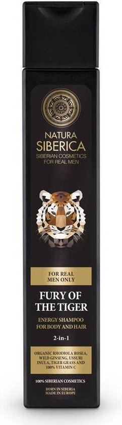 242x840-153 Natura Siberica Energy Shampoo voor Lichaam en Haar "Fury of the Tiger” - Image 1