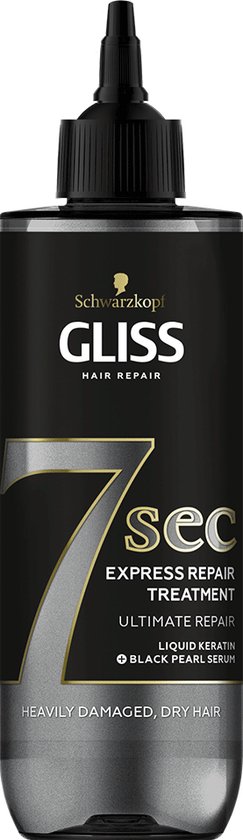 243x840-76 Restorative Hair Mask Schwarzkopf Gliss Kur 7 Sec Ultimate Repair Keratine (200 ml) - Image 1