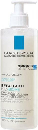 La Roche-posay Effaclar H Iso-biome ČisticI KrEm Pro Problematickou Pleť 390 Ml - Image 4