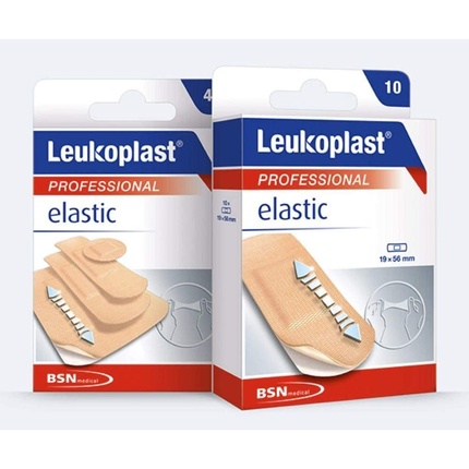 2512908_7a3dad4cfd20a8cb9aae6a1286f95b45 Leukoplast Pro Elastic 19cmX56m 10 Strips - Image 1