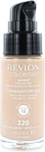 Revlon Colorstay Foundation With Pump - 220 Natural Beige (Oily Skin) - Image 8