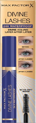 Max Factor Divine Lashes Mascara - 003 Black Waterproof - Image 2