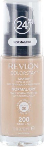 Revlon Colorstay Makeup NormalDry Skin Spf 20 200 Nude Foundation 30ml - Image 3