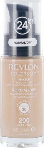 Revlon Colorstay Makeup NormalDry Skin Spf 20 200 Nude Foundation 30ml - Image 4