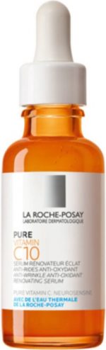 La Roche-Posay Pure Vitamine C10 serum - Serum - vermindert rimpels, doffe teint en oneffenheden - 30ml