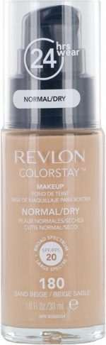 Revlon Colorstay Foundation With Pump Dry Skin - 180 Sand Beige - Image 3