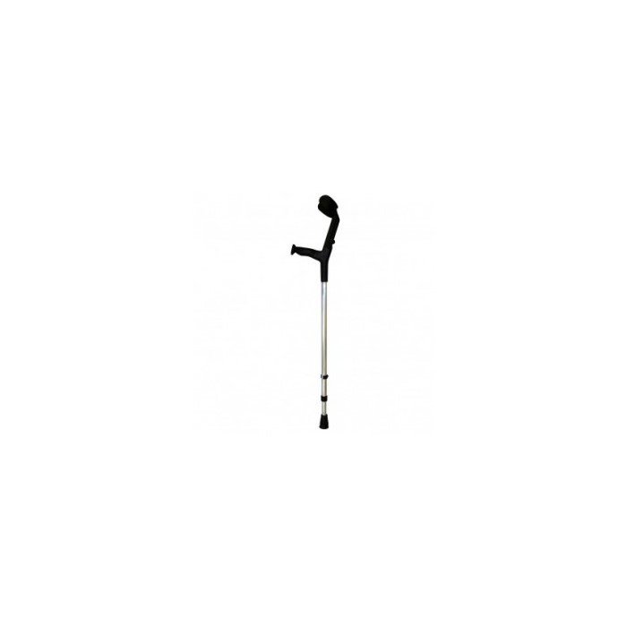 2616613_404568cce4d047ea7cd1dae624815b17 Corysan Aluminium Adjustable Crutch Black 1U - Image 1