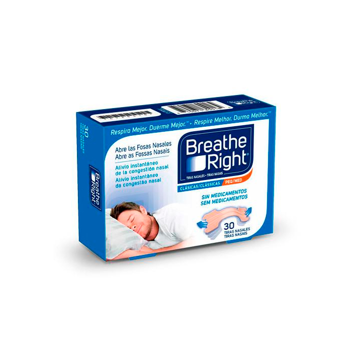 2618762_bc0c1149f3f32de73ee24dbd471be3b5 Breathe Right Small Nasal Strips 30U - Image 1