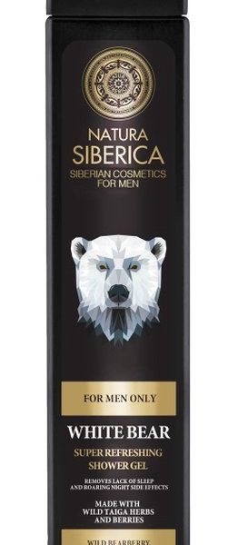Natura Siberica Super Refreshing Shower Gel "White Bear"