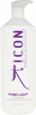 Kleurherstel Conditioner voor Blond Haar Pure Light I.c.o.n. 250 ml 1 L - Image 2