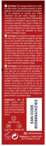 Control Gel Hot Passion | verwarmend, massage en glijmiddel (200 ml) - Image 3